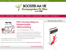 Tablet Screenshot of boostermavie.com